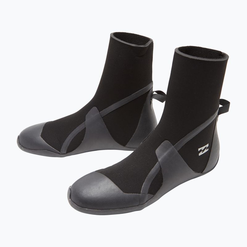 Vyriški neopreno batai Billabong 5 mm Absolute Round Toe black 2
