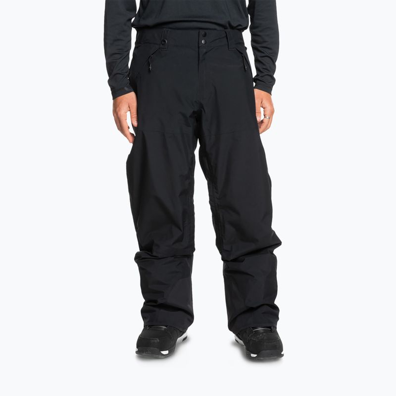 Vyriškos snieglenčių kelnės Quiksilver Forever Stretch Gore-Tex true black
