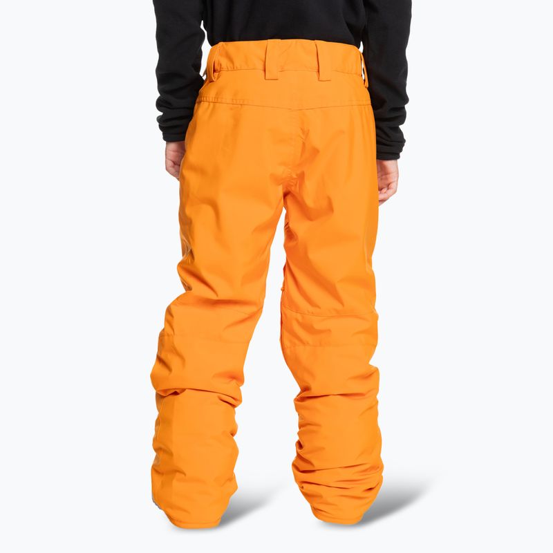 Vaikiškos snieglenčių kelnės Quiksilver Estate orange pepper 3