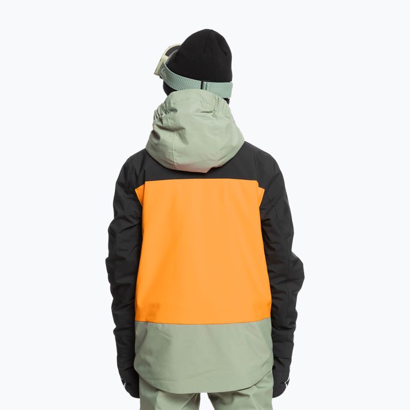 Vaikiška snieglenčių striukė Quiksilver Ambition sea spray 3