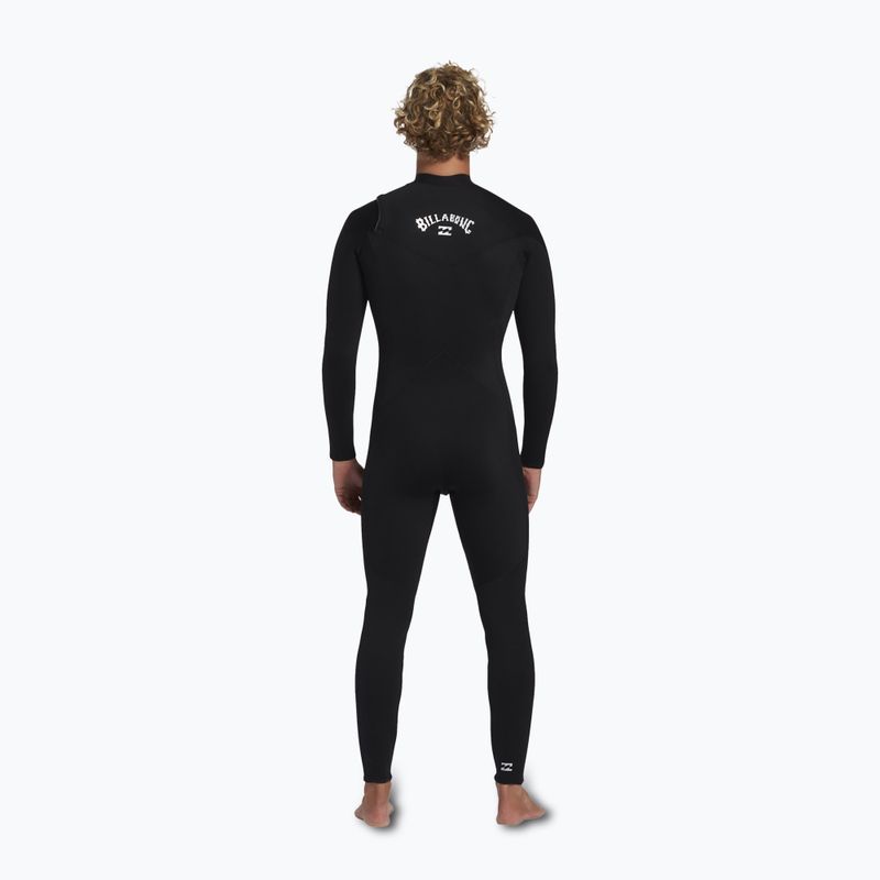 Vyriškas plaukimo kostiumas Billabong 5/4 mm Foil Chest Zip GBS black 2