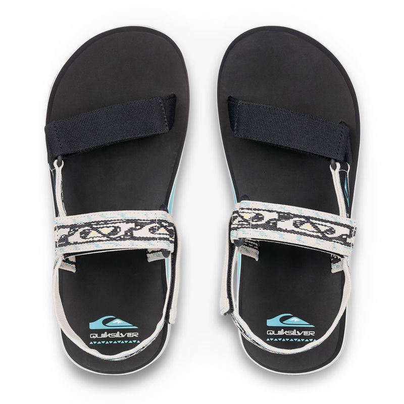 Quiksilver Monkey Caged II black/white vyriški sandalai 2