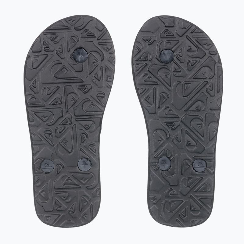 Vaikiškos šlepetės per pirštą Quiksilver Molokai Art 25 Youth fiery coronet blue tropicamo 3