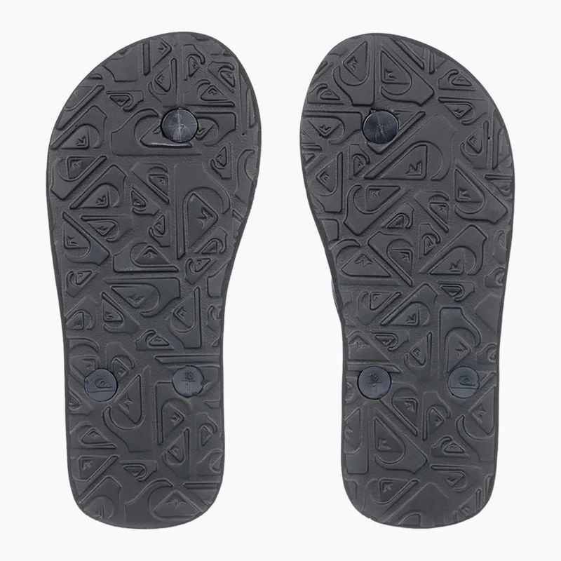 Vaikiškos šlepetės per pirštą Quiksilver Molokai Art 25 Youth fiery coral wordblock 3