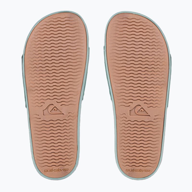 Quiksilver vyriškos šlepetės Rivi Wordmark Slide II sage flip-flops 3