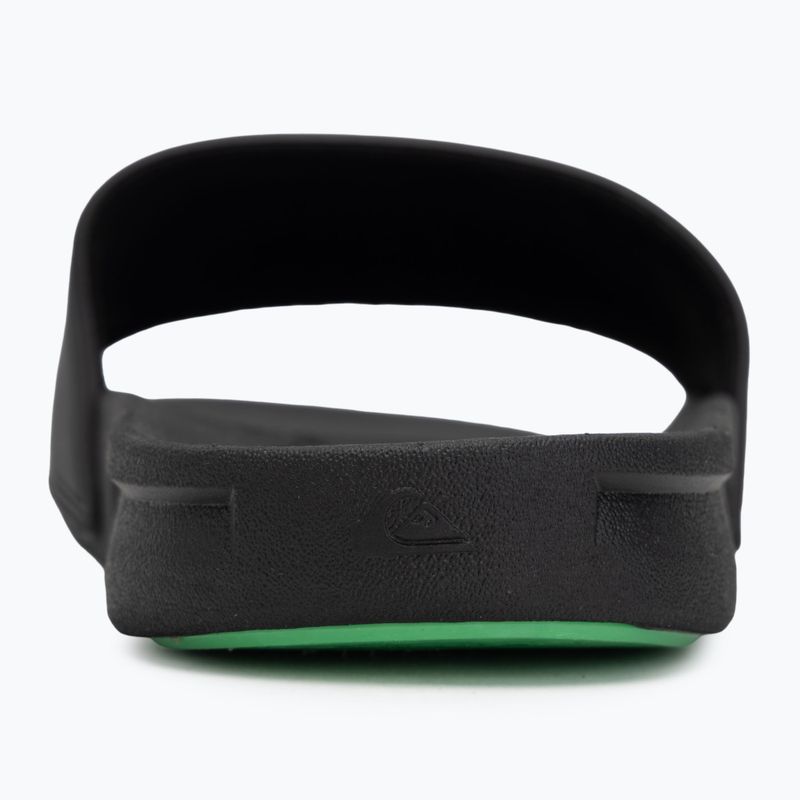 Vyriškos šlepetės Quiksilver Rivi Wordmark Slide II black rasta 6