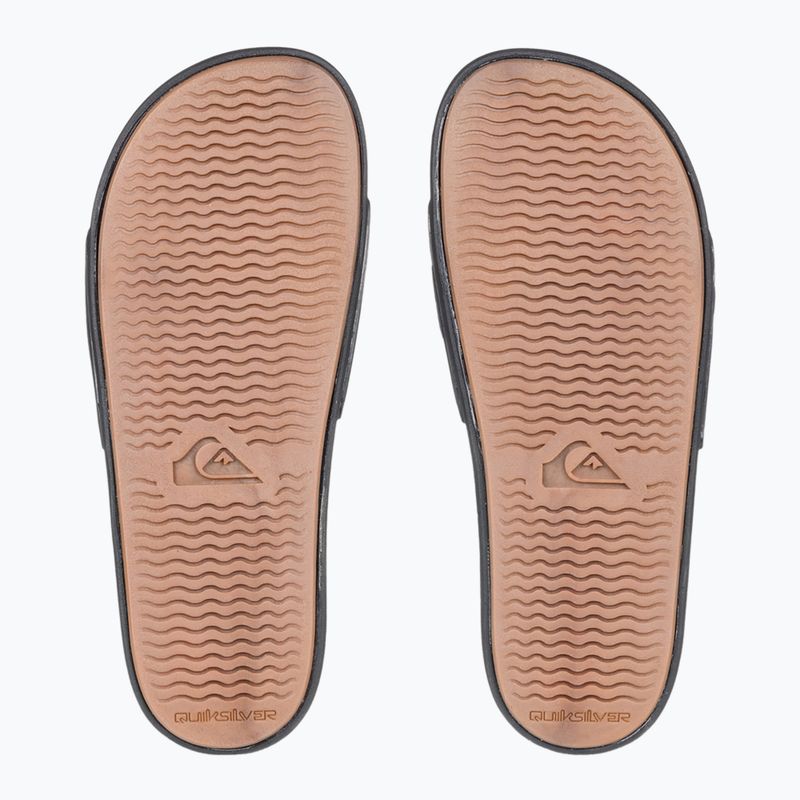 Vyriškos šlepetės Quiksilver Rivi Wordmark Slide II black 5 3