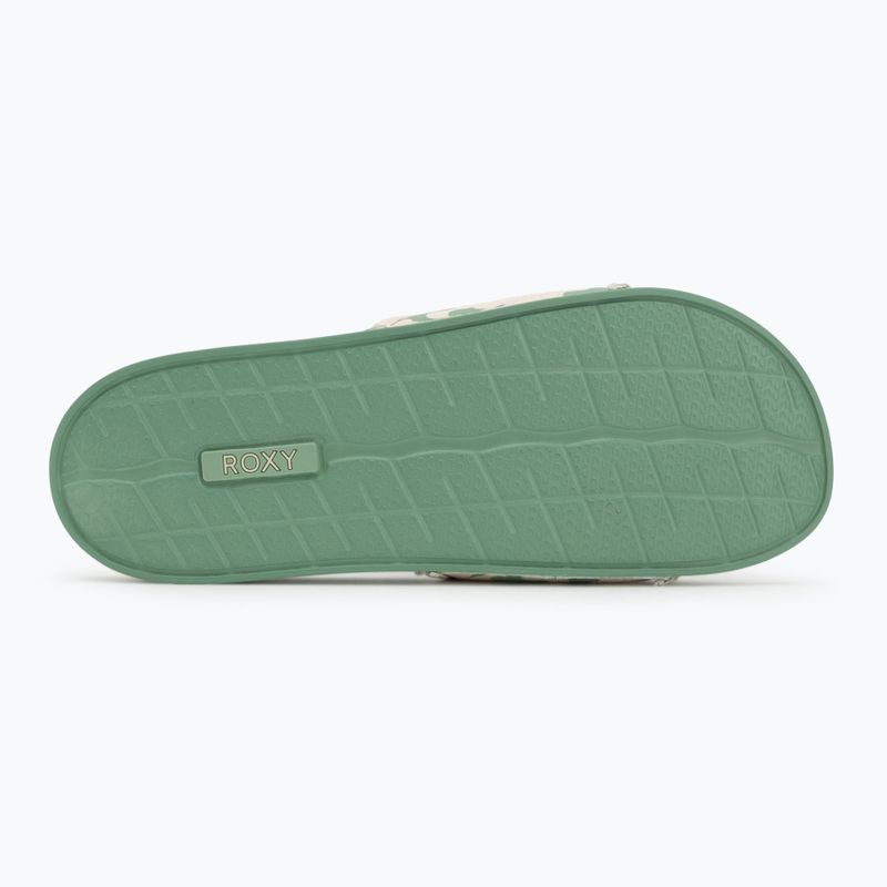 Moteriškos šlepetės ROXY Slippy IV sage 4