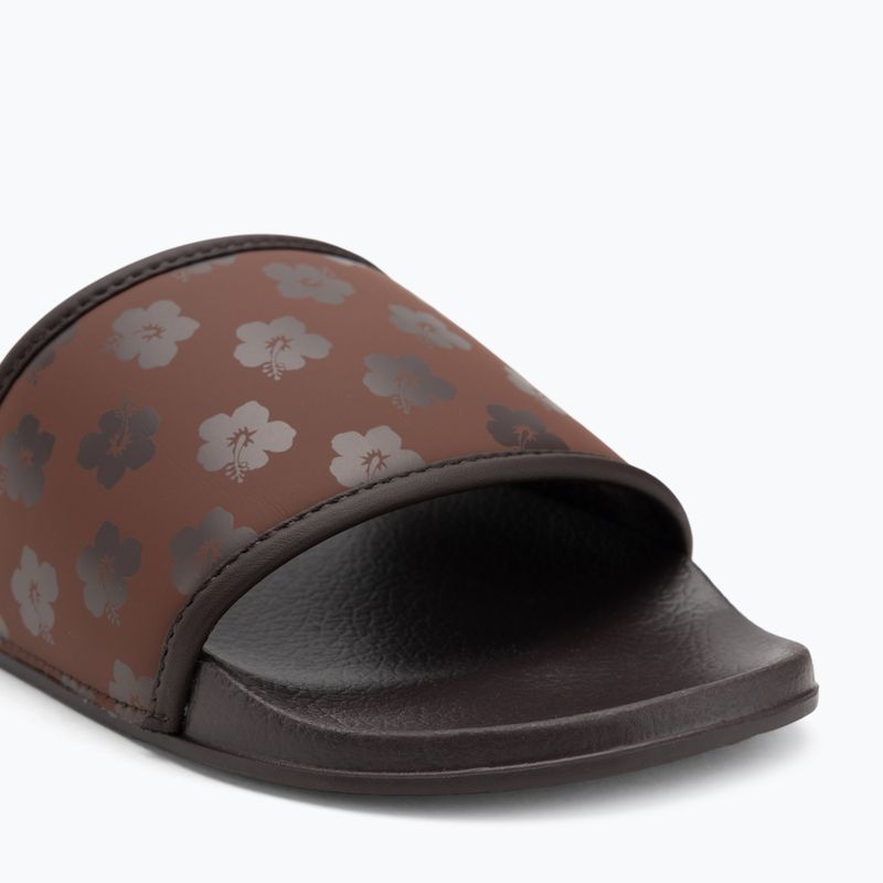 Moteriškos šlepetės ROXY Slippy IV brown combo 7