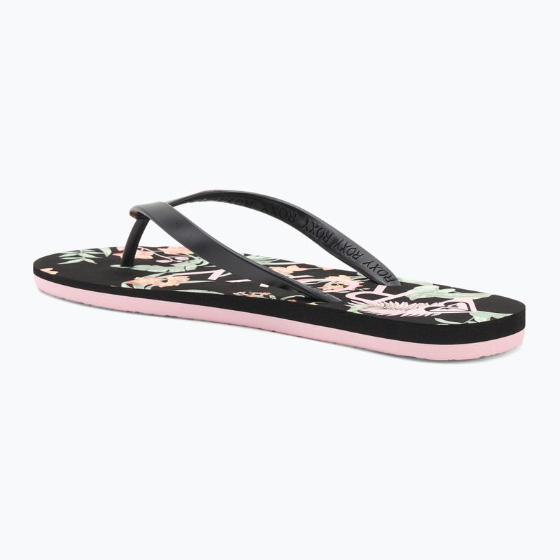 Moteriškos šlepetės per pirštą ROXY Tahiti VII black 3