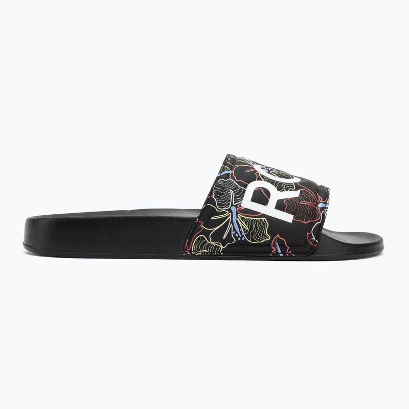 Moteriškos šlepetės ROXY Slippy II black multi camo 2
