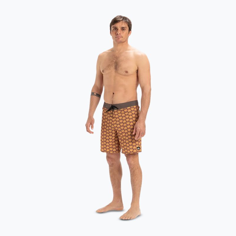 Vyriški maudymosi šortai Quiksilver Surfsilk Straight Leg 18" florever bran 3