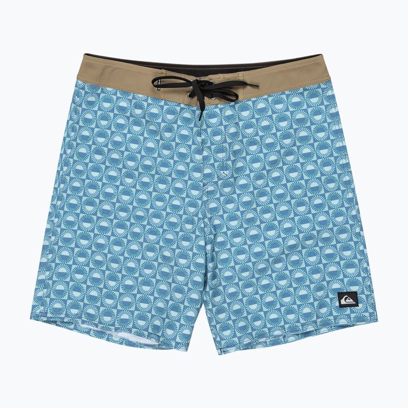 Vyriški maudymosi šortai Quiksilver Surfsilk Straight Leg 18" florever aquifer