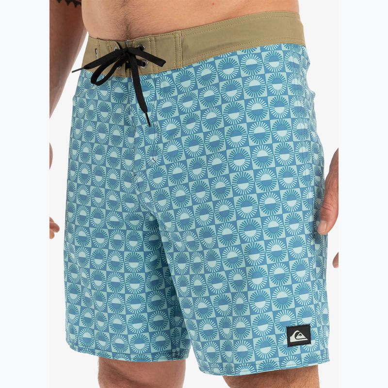 Vyriški maudymosi šortai Quiksilver Surfsilk Straight Leg 18" florever aquifer 7