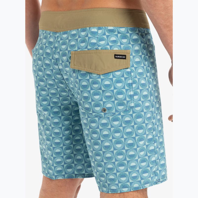 Vyriški maudymosi šortai Quiksilver Surfsilk Straight Leg 18" florever aquifer 8