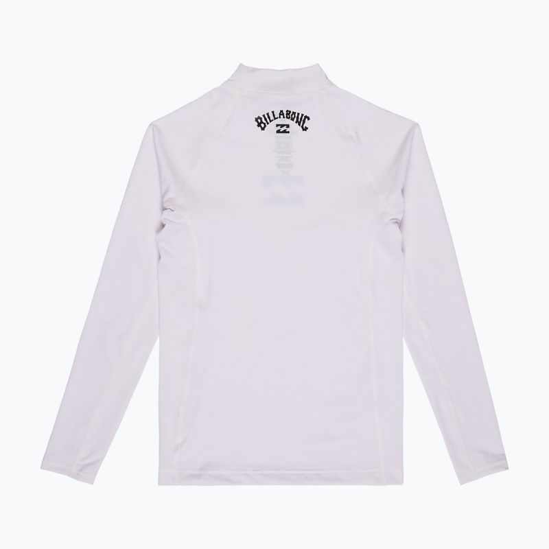Vaikiški plaukimo marškinėliai ilgomis rankovėmis Billabong Waves All Day white 2