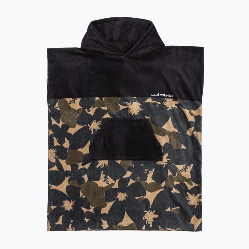 "Quiksilver Hoody" vynuogių lapų vaikiškas pončas