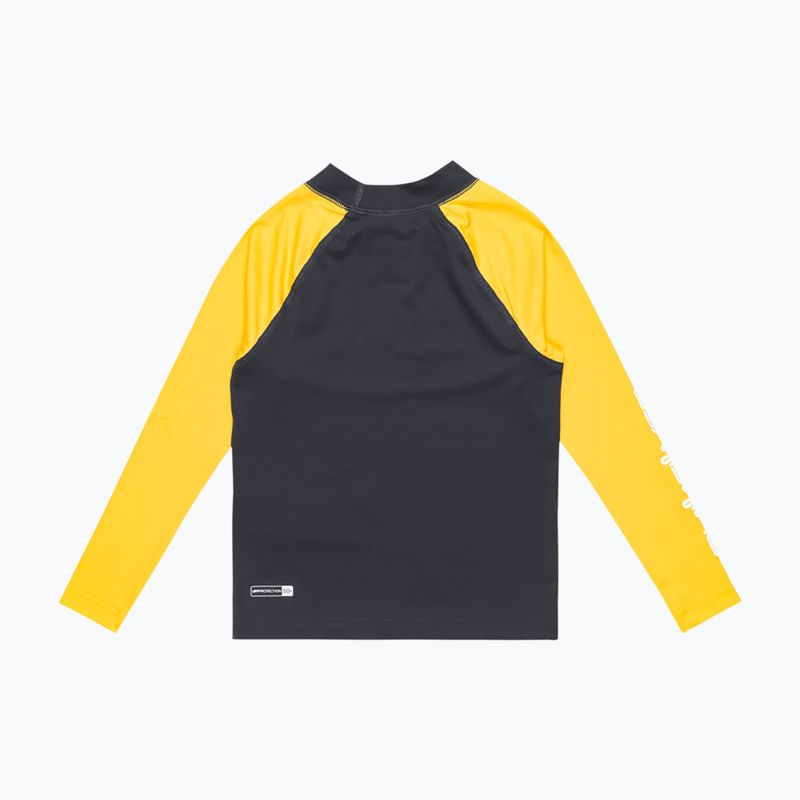 Vaikiški plaukimo marškinėliai ilgomis rankovėmis Quiksilver Everyday UPF50 dark navy/solar power 2