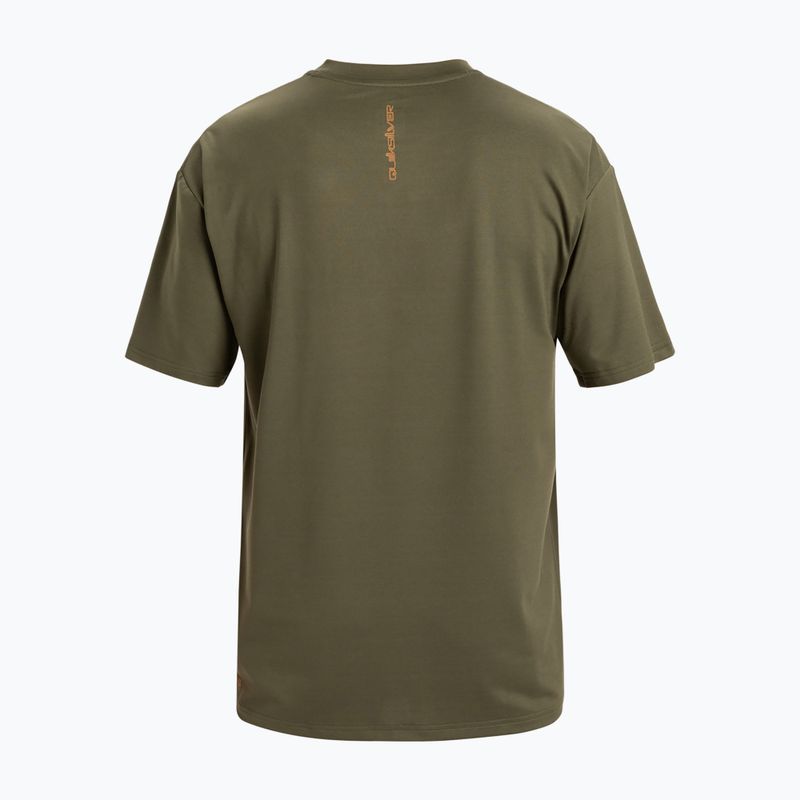 Vyriški marškinėliai Quiksilver Everyday Surf grape leaf 2
