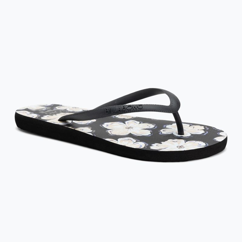 Moteriškos šlepetės per pirštą Billabong Dama black pebble