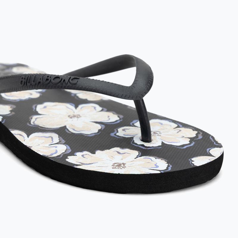 Moteriškos šlepetės per pirštą Billabong Dama black pebble 7