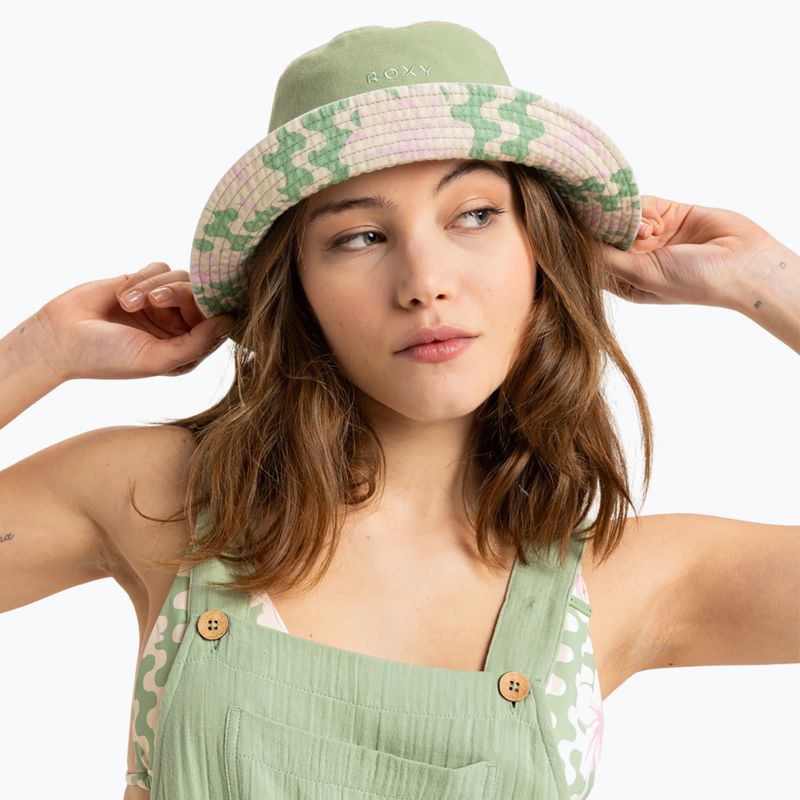 Skrybėlė ROXY Jasmine Paradise basil party waves yw 8