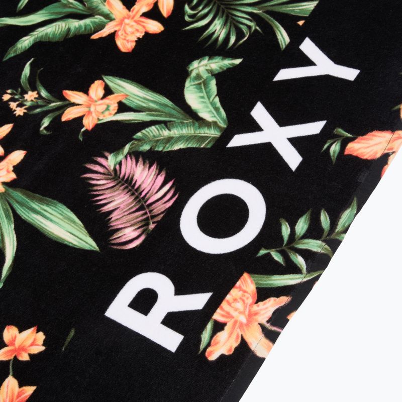 Paplūdimio rankšluostis ROXY Cold Water Printed anthracite island escape 2