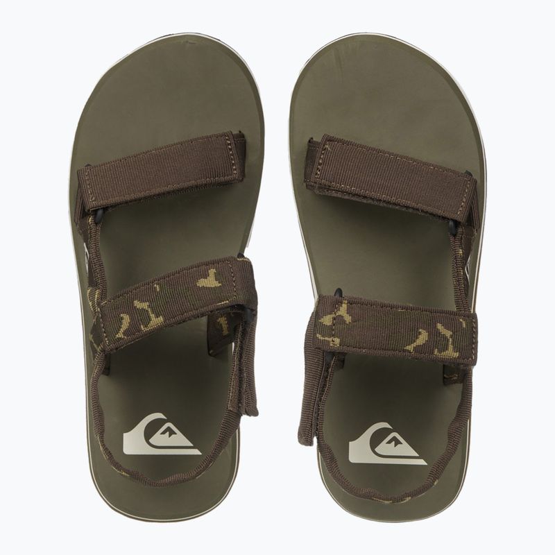 Quiksilver Monkey Caged II camo vyriški sandalai 3