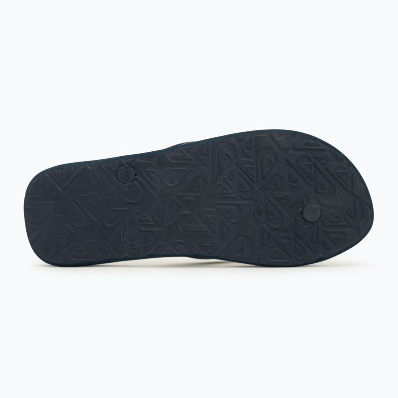 Vyriškos šlepetės per pirštą Quiksilver Java Art blue 5 4