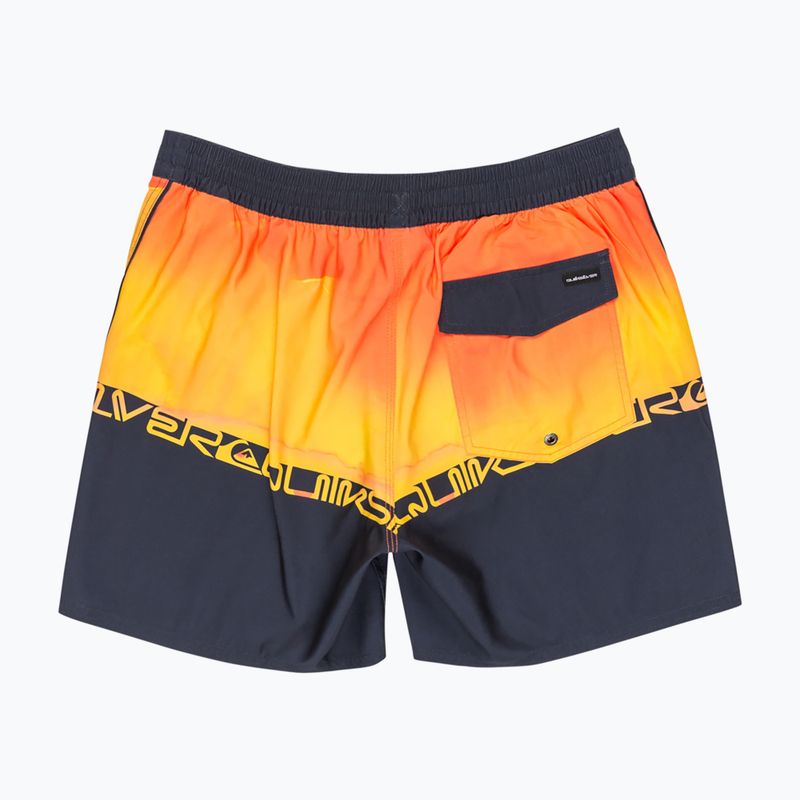 Vyriški maudymosi šortai Quiksilver Everyday Half Jam 16" fiery coral wordblock 2