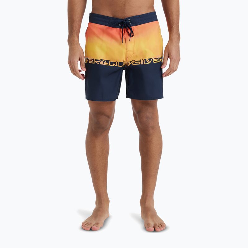 Vyriški maudymosi šortai Quiksilver Everyday Half Jam 16" fiery coral wordblock 3