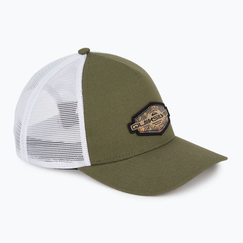 Vyriška kepuraitė su snapeliu Quiksilver Riding Around Trucker grape leaf
