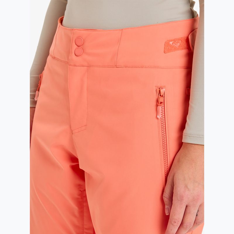 Moteriškos snieglenčių kelnės ROXY Alpine Ridge coral chic 8