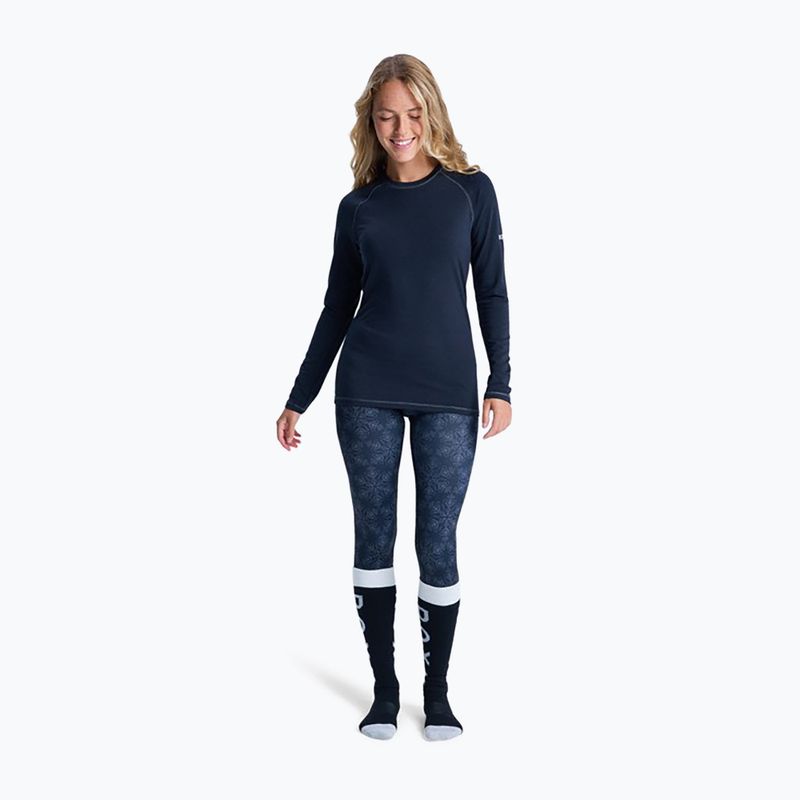 Moteriški termo marškinėliai su ilgomis rankovėmis ROXY Climate Control Base Layer true black 2