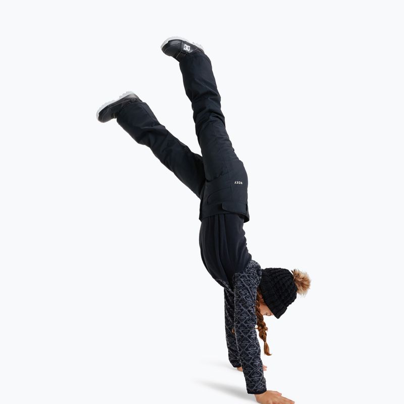 Vaikiškos snieglenčių kelnės ROXY Backyard true black 2