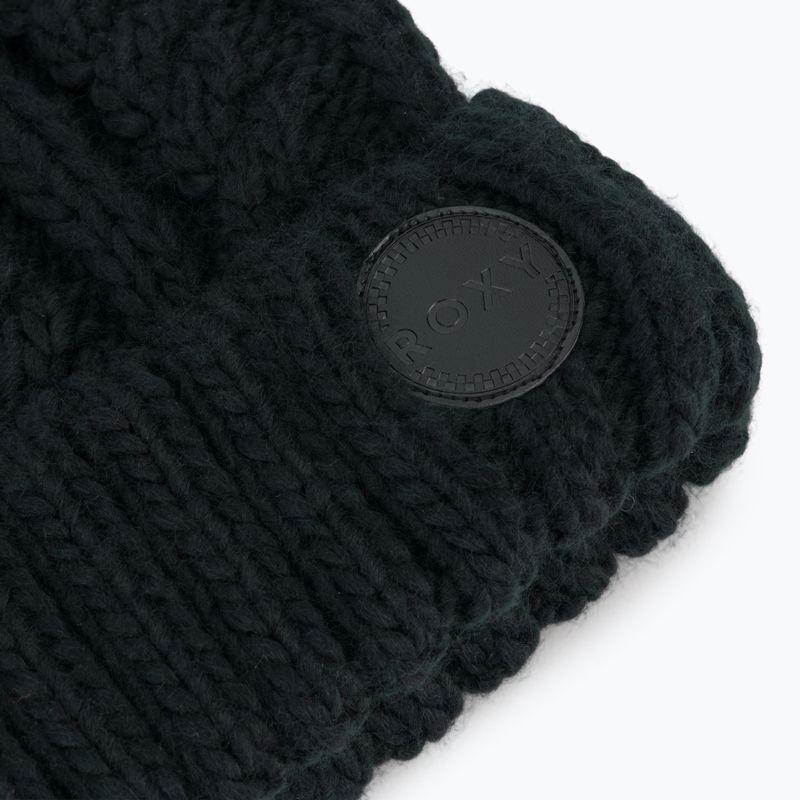 Moteriška žieminė kepurė ROXY Tram Beanie true black 3