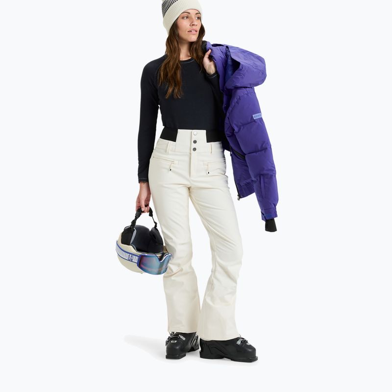 Moteriškos snieglenčių kelnės ROXY Rising High whisper white 2