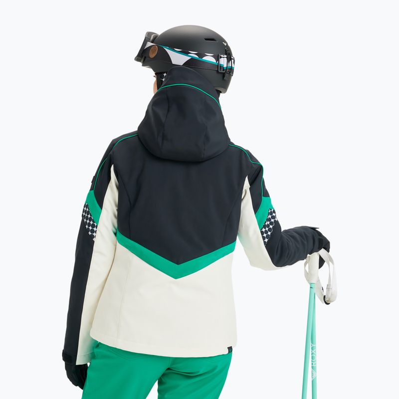 Moteriška snieglenčių striukė ROXY Peak Chic Softshell true black 3