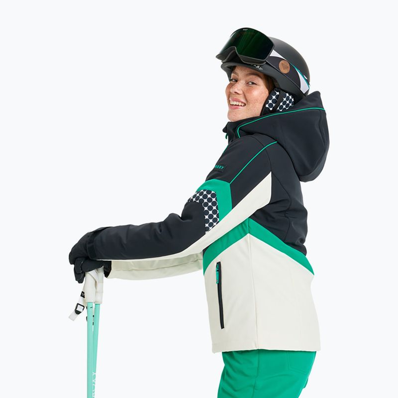 Moteriška snieglenčių striukė ROXY Peak Chic Softshell true black 4