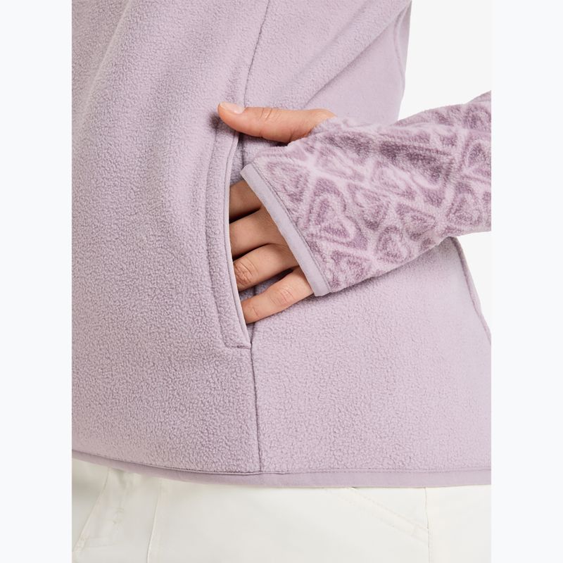 Moteriškas džemperis ROXY Sayna Half Zip nirvana/roxygram tonal 6