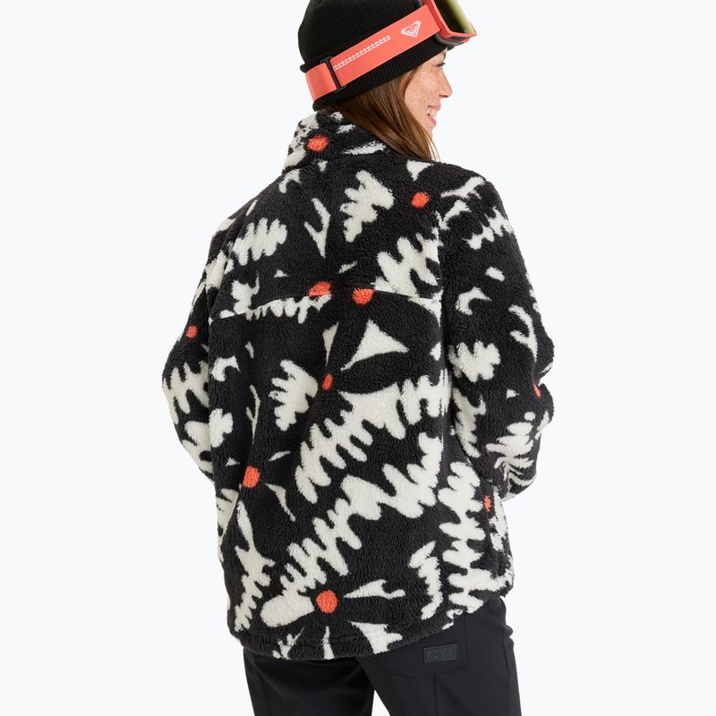Moteriškas džemperis ROXY Alabama true black/big flower 3