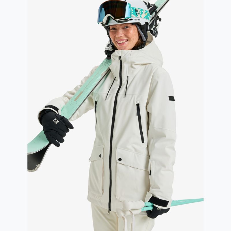 Moteriška snowboardo striukė ROXY Stated whisper white 5
