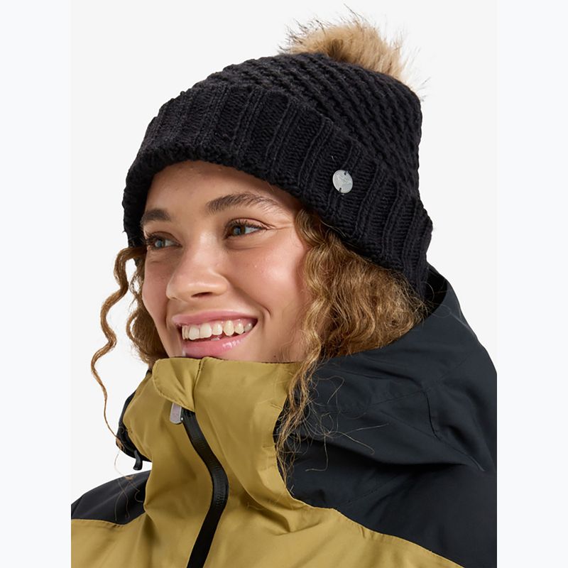 Moteriška žieminė kepurė ROXY Blizzard Beanie true black 5