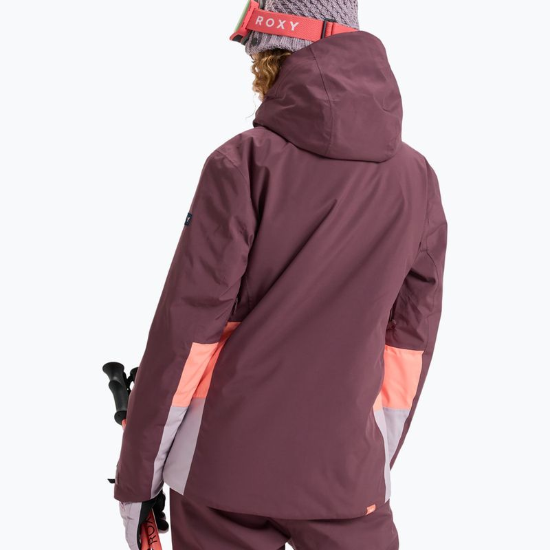 Moteriška snieglenčių striukė ROXY Stormdash huckleberry 3