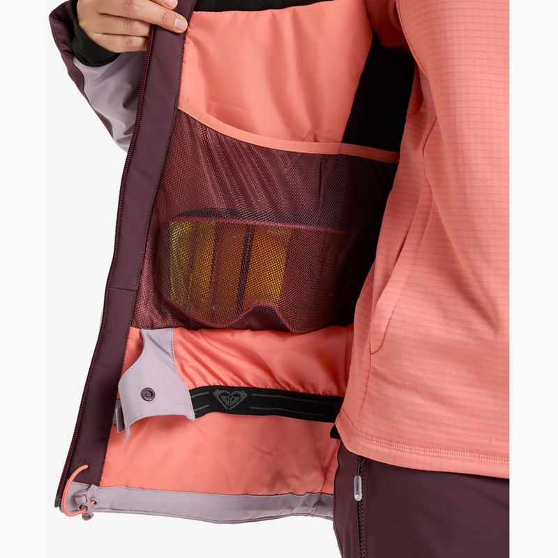 Moteriška snieglenčių striukė ROXY Stormdash huckleberry 12