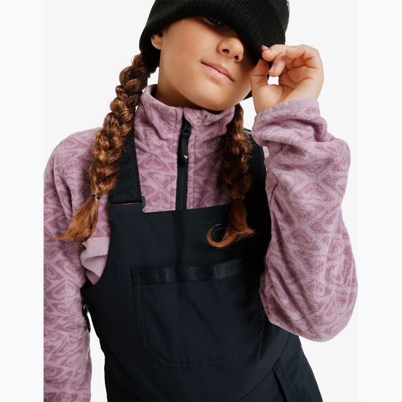 Vaikiškos snieglenčių kelnės ROXY Non Stop Bib true black 8