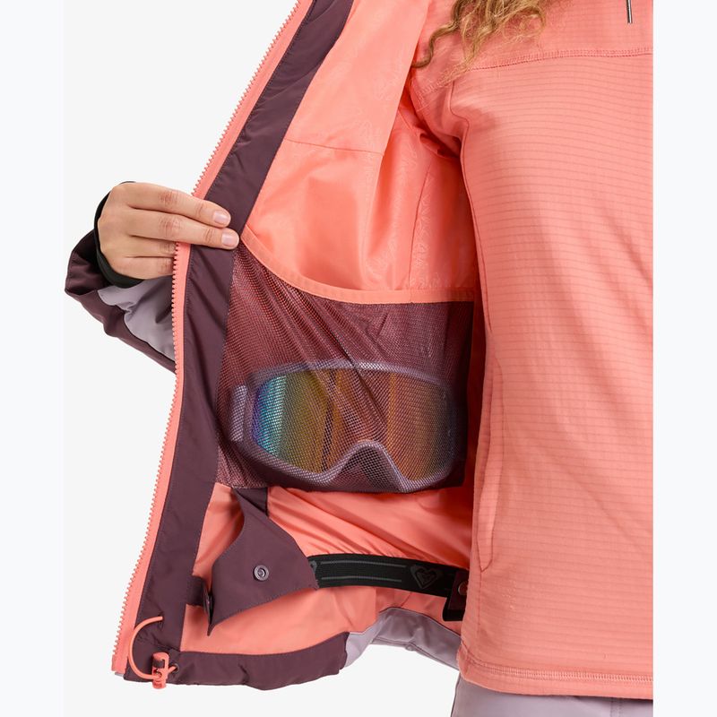 Moteriška snieglenčių striukė ROXY Snowdrift huckleberry 14