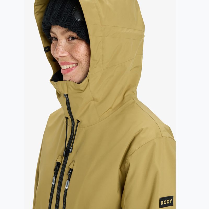 Moteriška snieglenčių striukė ROXY Upwards fennel seed 9