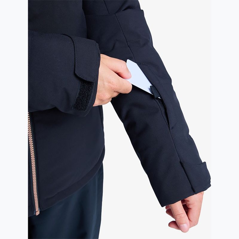 Moteriška snieglenčių striukė ROXY Snowhill Puffy true black 10