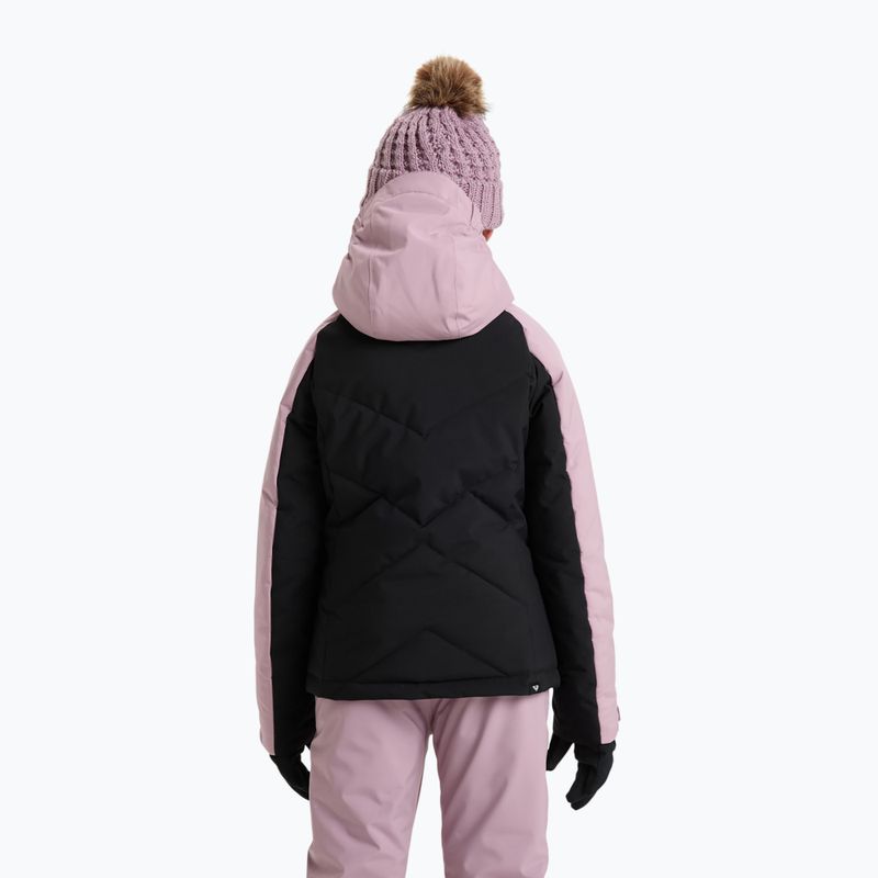 Vaikiška snieglenčių striukė ROXY Snowsylva true black 3